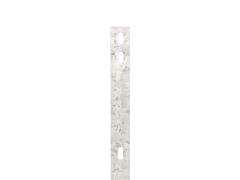 Flacheisen/Abdeckleiste  für Zaunpfosten, Feuerverzinkt 40x4/1660/400