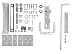Zubehör-Set für Doppeltor Flexo bis 120 cm Höhe - Feuerverzinkt