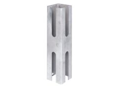 Zaunpfosten-Adapter zum Austausch alter Zaunpfosten 60x60mm
