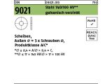 Schnäppchenartikel - 50 x Scheiben DIN 9021 Stahl 26...