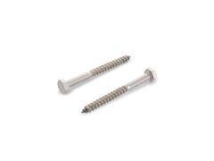 200 x Sechskant-Holzschrauben DIN 571 A4 4X20