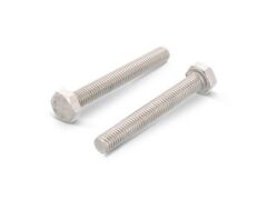 25 x Sechskantschrauben mit Gewinde bis Kopf DIN 933 A2-80 M 16X60