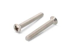 200 x Linsensenkschrauben mit Kreuzschlitz  DIN 966 A4 M 8X16 H