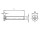 100 x Senkschrauben mit Innensechsrund ISO 14581 A2 M 8X140/140 TX45