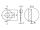 25 x AFNOR-Scheiben Form L NF E 25-514 A2 L24