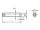 500 x Gewindestifte mit ISK und Zapfen DIN 915 / ISO 4028 Edelstahl A4 M2,5X3