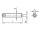 500 x Gewindestifte mit ISK und Ringschneide DIN 916 / ISO 4029 Edelstahl A2 M2X2
