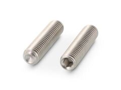 500 x Gewindestifte mit ISK und Ringschneide DIN 916 / ISO 4029 Edelstahl A4 M4X18