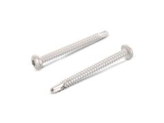 200 x Bohrschrauben mit Linsenkopf, Form M DIN 7504 A4 6,3X70 TX30