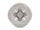 1000 x Bohrschrauben mit Senkkopf, Form O DIN 7504 A4 4,8X22 Z