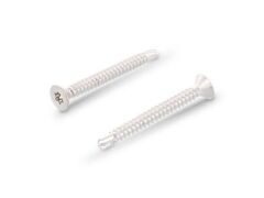 200 x Bohrschrauben mit Senkkopf, Form O DIN 7504 A4 6,3X50 TX30