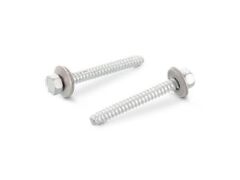 50 x Fassadenbauschrauben mit Zapfen Dichtscheibe 16 mm Art. 9057 A2 BZ 6,3X300