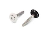 200 x Spenglerschrauben 3tlg. mit DS 15 mm Reinweiß...