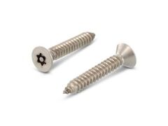 100 x Senkkopf-Sicherheitsschrauben mit ISR + Pin Edelstahl A2 C 4,8X63 TX-PIN 25