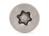 100 x Senkkopf-Sicherheitsschrauben mit ISR + Pin Edelstahl A2 M8X90 TX-PIN 40
