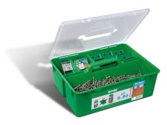 Spax Green Box Terrasse A2 Zylinderkopf T-Star Plus T24 Fixiergewinde Cut 850 tlg.