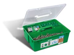 Spax Green Box Terrasse A2 Zylinderkopf 5x60 T-Star Plus T24 Fixiergewinde Cut 850 tlg.
