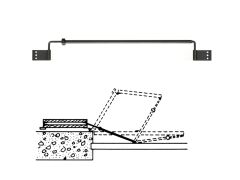 Kupplungsgestänge für Faltladen
