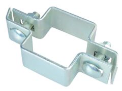 Mittelschelle für Vierkantpfosten 40x40 mm - Feuerverzinkt