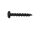 100 x Spanplattenschrauben Halbrundkopf, Schwarz - 6,0 x 30mm