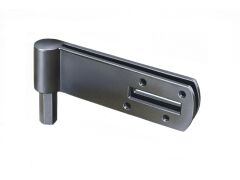 verstellbare Rolle mit Sechskant - gerade links