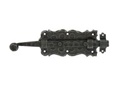 Türriegel mit Randhämmerung 140 x 60mm