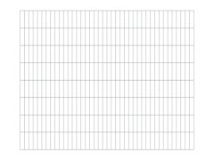 Doppelstabmatte 6/5/6 - Feuerverzinkt . 2000 x 1600mm
