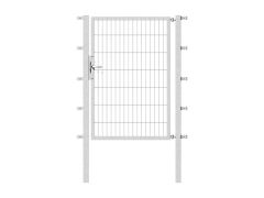 Stabgitter Einzeltor - Feuerverzinkt - Breite 1000 x Höhe 1400mm