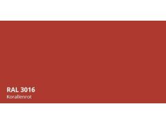 Farbpulver RAL 3016 Korallenrot Glatt Glänzend