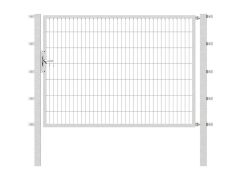 Stabgitter Einzeltor - Feuerverzinkt - Breite 2000 x Höhe 1400mm
