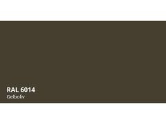 Farbpulver RAL 6014 Gelboliv Glatt Glänzend