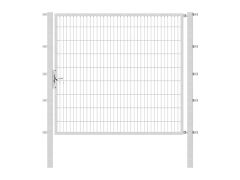 Stabgitter Einzeltor - Feuerverzinkt - Breite 2000 x Höhe 1800mm