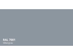 Farbpulver RAL 7001 Silbergrau Glatt Glänzend