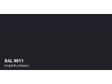 Farbpulver RAL 9011 Graphitschwarz Glatt Glänzend