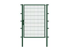 Stabgitter Einzeltor - Grün - Breite 1250 x Höhe 1800mm