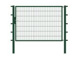 Stabgitter Einzeltor - Grün - Breite 2000 x...
