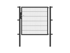 Stabgitter Einzeltor - Anthrazit - Breite 1250 x Höhe 1200mm