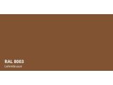 Farbpulver RAL 8003 Lehmbraun Glatt matt