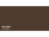 Farbpulver RAL 8028 Terrabraun Glatt matt