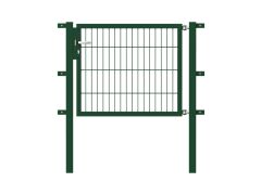 Stabgitter Einzeltor - Grün - Breite 1000 x Höhe 800mm