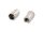 250 x Blindnietmuttern Edelstahl A4 / Teilsechskant / offen / kleiner Senkkopf / M6x16 / 0.5 - 3.0 mm