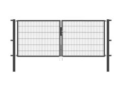 Stabgitter Doppeltor - Anthrazit - Breite 3000 x Höhe 1200mm