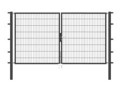 Stabgitter Doppeltor - Anthrazit - Breite 3000 x Höhe 1600mm
