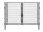 Stabgitter Doppeltor - Anthrazit - Breite 3000 x Höhe 2000mm