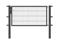 Stabgitter Einzeltor - Anthrazit - Breite 1500 x Höhe 800mm