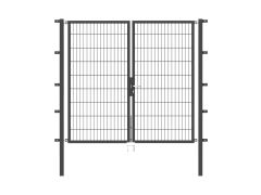 Stabgitter Doppeltor - Anthrazit - Breite 2000 x Höhe 1800mm