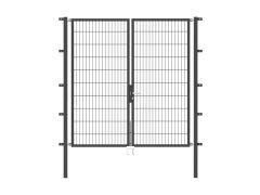 Stabgitter Doppeltor - Anthrazit - Breite 2000 x Höhe 2000mm