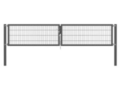Doppeltor Flexo Plus 8/6/8 - Anthrazit - 4000x800