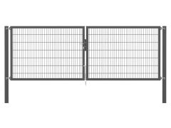 Doppeltor Flexo Plus 8/6/8 - Anthrazit - 4000x1400