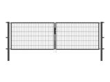 Stabgitter Doppeltor - Anthrazit - Breite 4000 x...